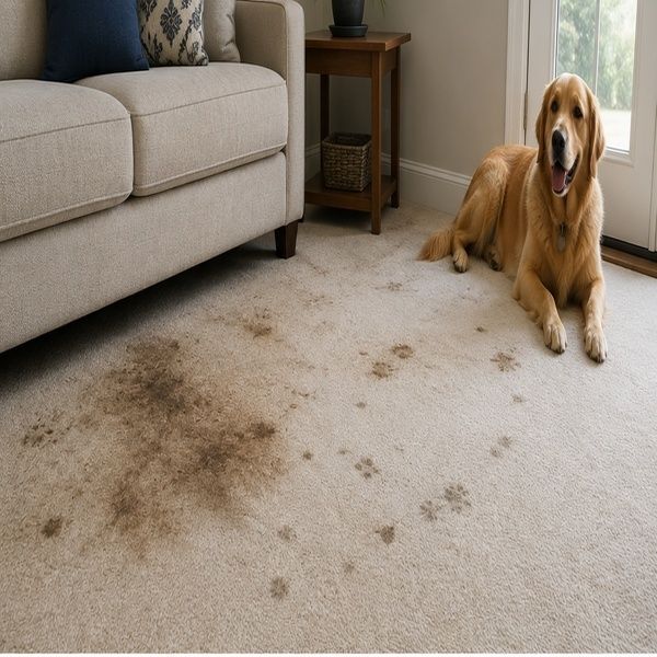 Pet Odour before cleaning in Spotswood